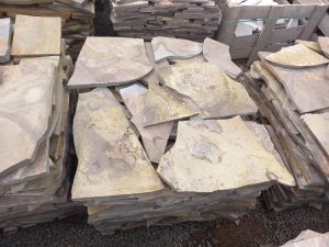 Pedra Basalto Cinza em caco